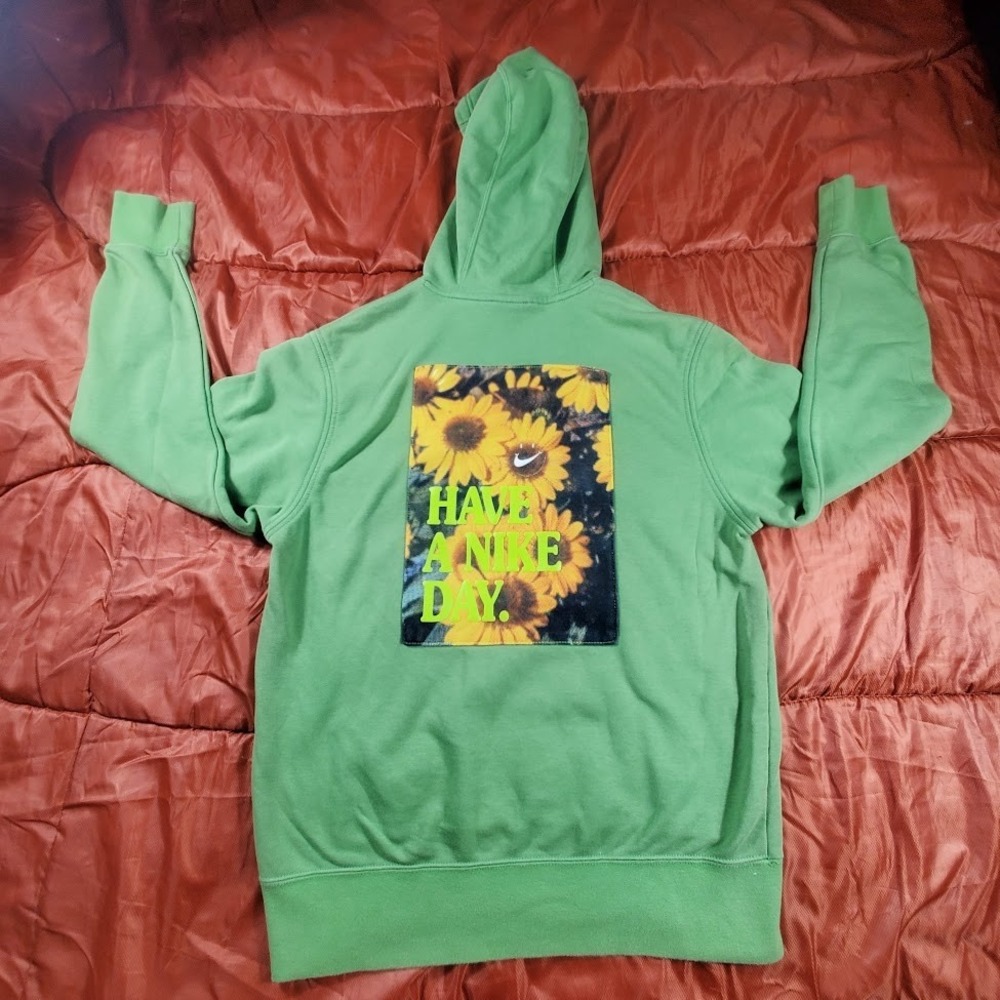 Nike Sportswear French Terry Pullover Hoodie Have A Nike Day Size Medium Womens - Picture 5 of 16